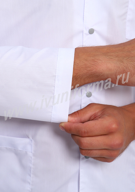 Халат медицинский мужской арт. М-20-158-ТС